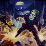 Batman 1989 Joker finale concept sketch