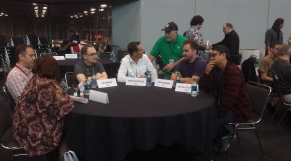 Some of comics' most influential creators at the same table... What are they discussing?
