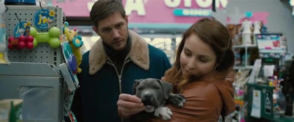 Bon and Nadia bond over a puppy