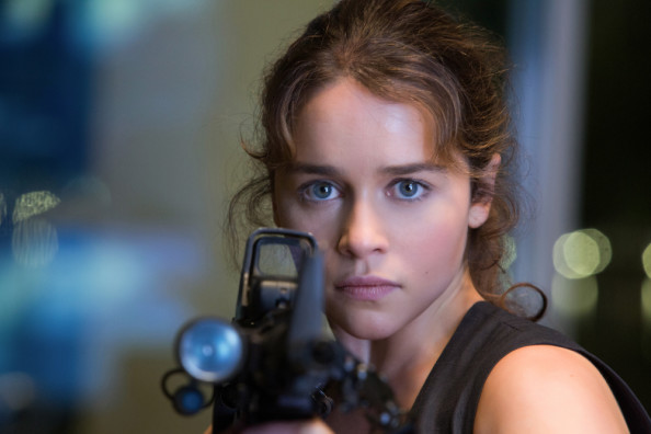 Emilia Clarke plays Sarah Connor in TERMINATOR GENISYS from Paramount Pictures and Skydance Productions Credit: Melinda Sue Gordon, Paramount Pictures [Via MerlinFTP Drop]