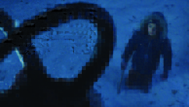Max (EMJAY ANTHONY) comes to face to face with Krampus in Legendary Pictures’ "Krampus", a darkly festive tale of a yuletide ghoul that reveals an irreverently twisted side to the holiday.