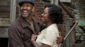 Denzel Washington plays Troy Maxson and Viola Davis plays Rose Maxson in Fences from Paramount Pictures. Directed by Denzel Washington from a screenplay by August Wilson.