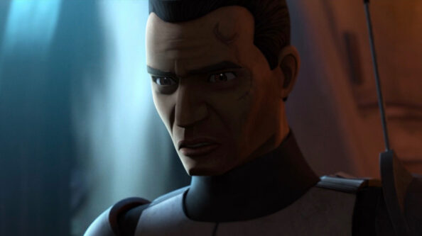 The Bad Batch Clone Wars character Commander.